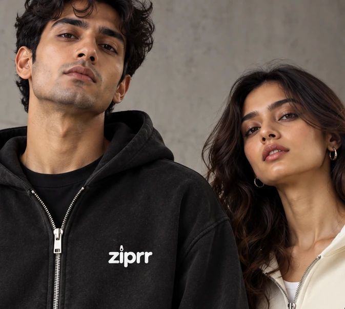 Minimalist Charcoal Heavy Hoodie angle 3