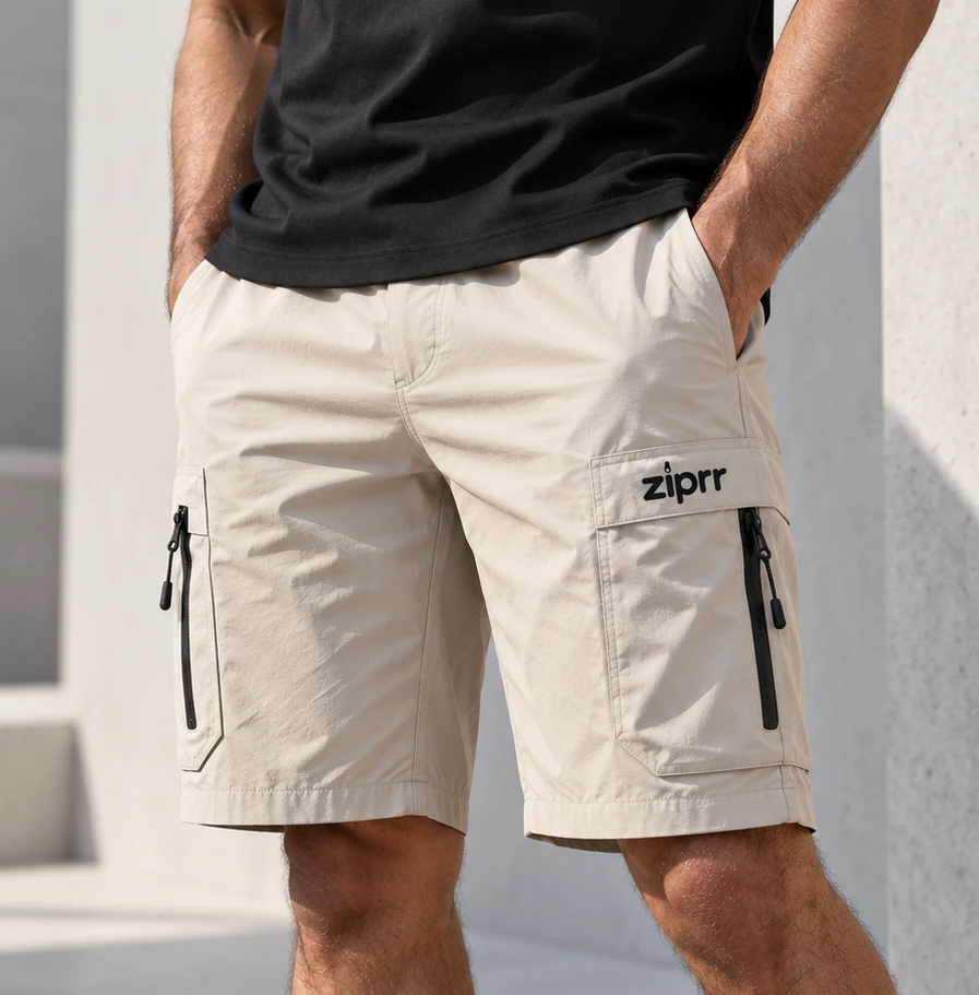Sandstone Tactical Cargo Shorts angle 3